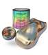 Goldene, bronze, kupferfarbene, platinblonde GoChrome-Farbe