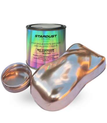 Goldene, bronze, kupferfarbene, platinblonde GoChrome-Farbe