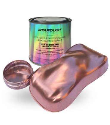 Goldene, bronze, kupferfarbene, platinblonde GoChrome-Farbe