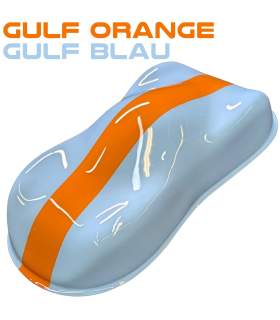 GULFORANGE und GULFBLAU Farbe