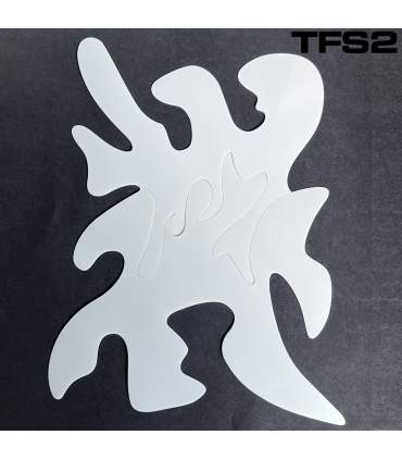 Schablone Stardust für Flammen "True Fire"