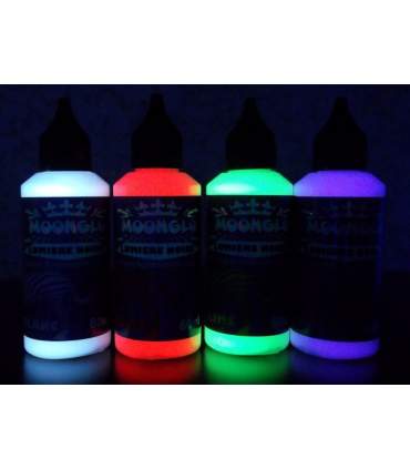 4 sonderFarben für Blacklight Set