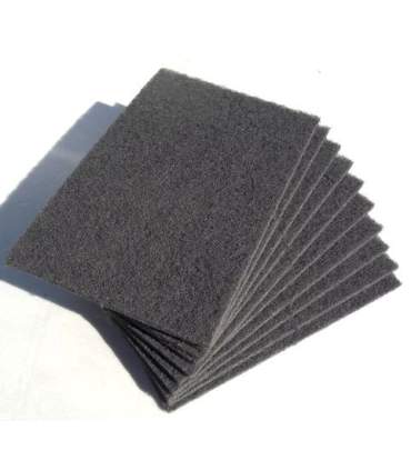 Abschleifender Schwamm grau