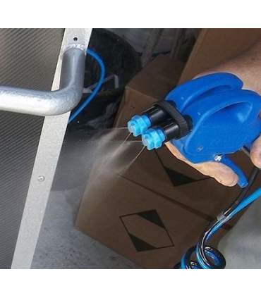 Plastikzerstäuber mit doppelter Düse für Versilberung