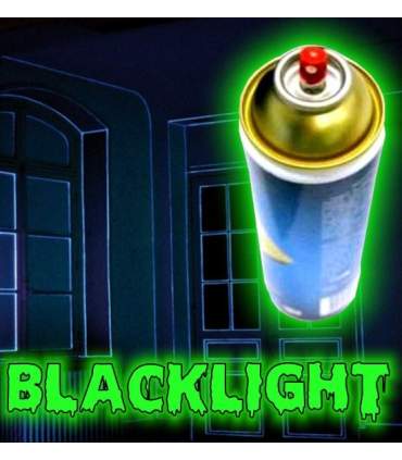 Unsichtbarer fluoreszierender Lack in Sprühdose