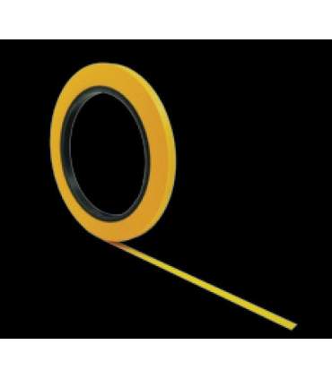 Sparsame gelbe Linien