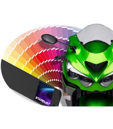 KOMPLETTER MOTORRADSATZ - HERSTELLER FARBTON