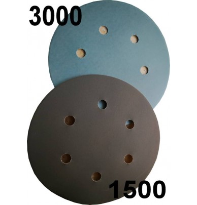 Velcro Abschleifenplatten Korn 1500 oder 3000