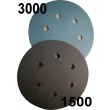 Velcro Abschleifenplatten Korn 1500 oder 3000