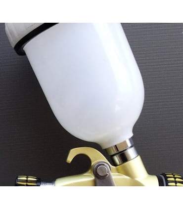 Mini Pistole - SAT HVLP Premium Gold 0.8mm + KIT 1.0mm