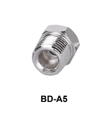 Adapter für Gewinde von 1/4" bis 1/8"
