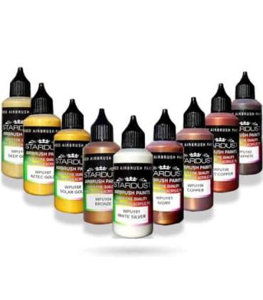 Metallisierten und perlmuttern Serien – 35 Acryl-Pu Lacke für Airbrushpistole