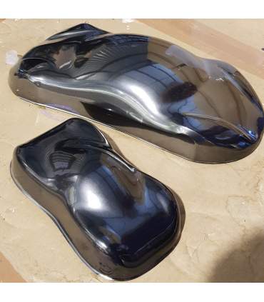 Chrom Black – spezielle metallisierte Effektlacke