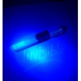 Fluoreszierenden unsichtbaren ultraviolett Leuchtstift