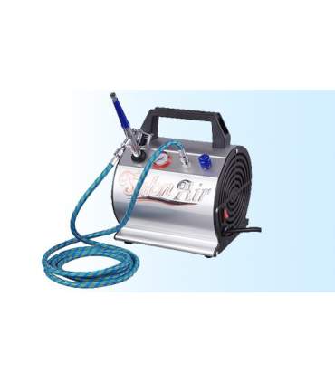 Voll Kit - Kompressor, Airbrush Pistole, Luftschlauch