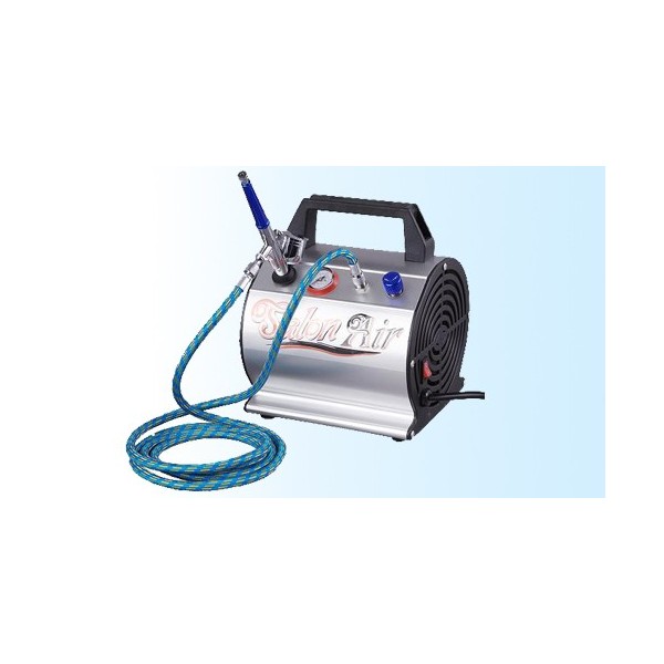 Geflochtener Airbrush Schlauch 1/8 Zoll - 1,8m Gummischlauch Mit Adapter