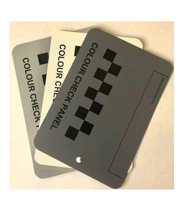 Metallplatten für Lack Bemusterung (x100)