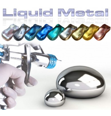 Metall Liquid lacke - poliert Metalleffekt