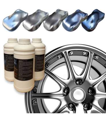 Metallisierte Epoxidlack für Felgen BC50