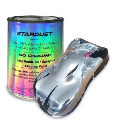 GO Chrome Spiegeleffektslack mit Einschichtpinsel
