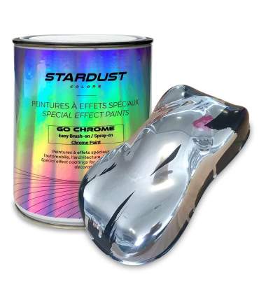 GO Chrome Spiegeleffektslack mit Einschichtpinsel