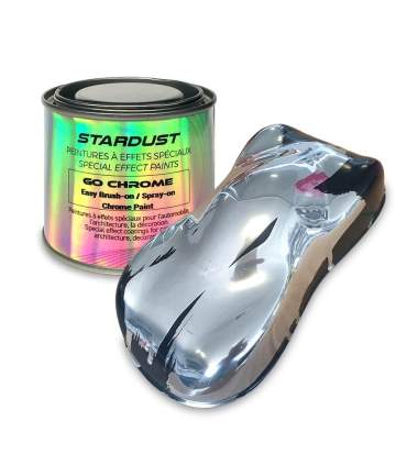 GO Chrome Spiegeleffektslack mit Einschichtpinsel