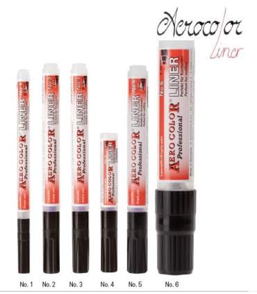 Der leerer Liner- Stift Aerocolors 0,8mm 1,0mm 2mm