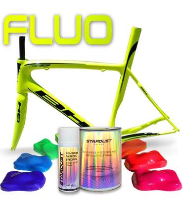 Komplettes fluoreszierendes Fahrrad-Farbset