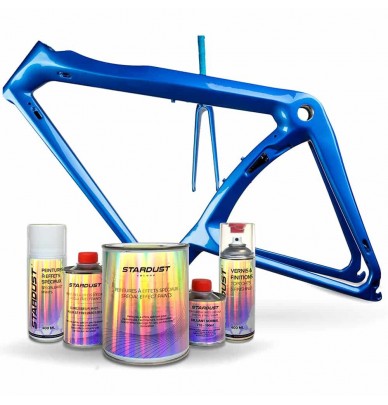 Komplettes Kit von Perlmutt-Lacken für Fahrrad