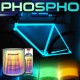 Komplettes Kit von phosphoreszierenden Farben für Fahrräder