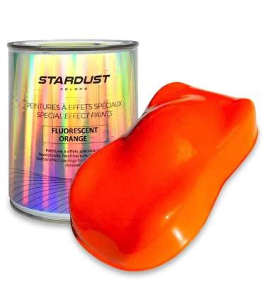 Peinture fluorescente orange 1L