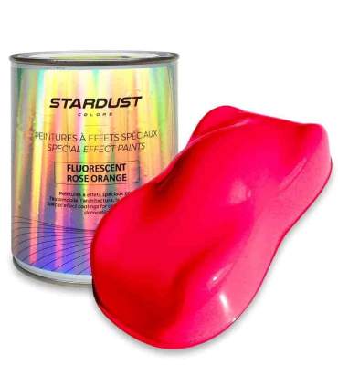 Peinture fluorescente orange 1L