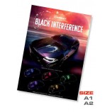 Black interference poster