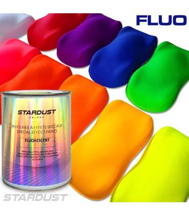 Peinture fluorescente orange 1L