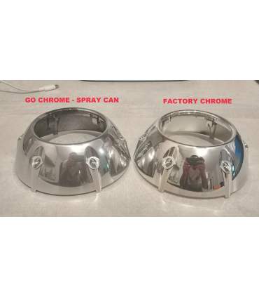 GO Chrome Spiegeleffektslack mit Einschichtpinsel