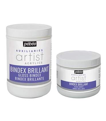 Durchsichtiges wasserlösliches Bindemittel BINDEX Pébéo – Matt oder glänzend