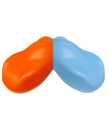 GULFORANGE und GULFBLAU Farbe