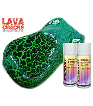 Risseffekt Lack LAVA CRACKS