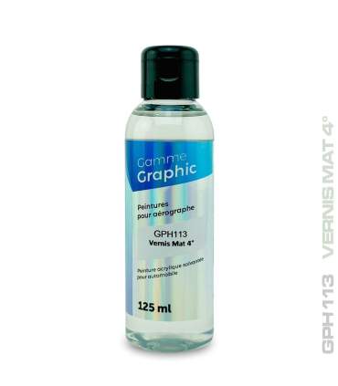 lösemittelhaltiger Airbrush-Klarlack 1C GRAPHIC - 3 Typen