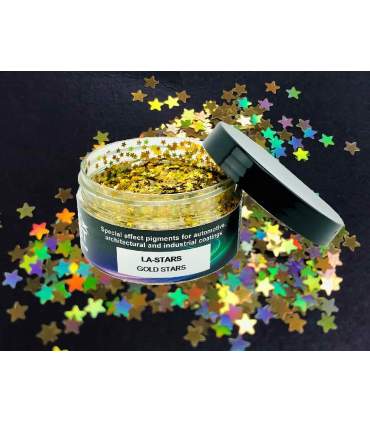 Geometrische Flocken METAL SHAPES - Flocken mit besonderen Shapes