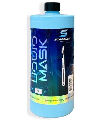 HIKARI-Liquid Mask  für RC-Modellbau - transparente, latexfreie Maskierung.