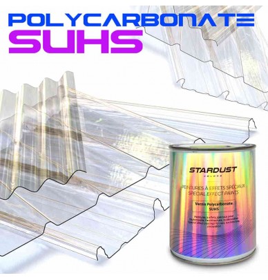 Glänzender WUHS –Klarlack für Polycarbonat