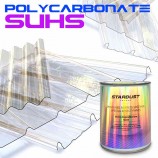 Glänzender WUHS –Klarlack für Polycarbonat