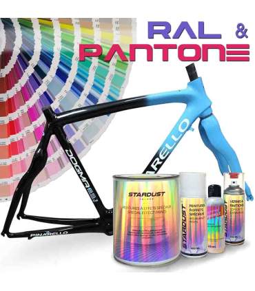 RAL- oder PANTONE-Fahrradlackierungs-Set  - Stardust Bike