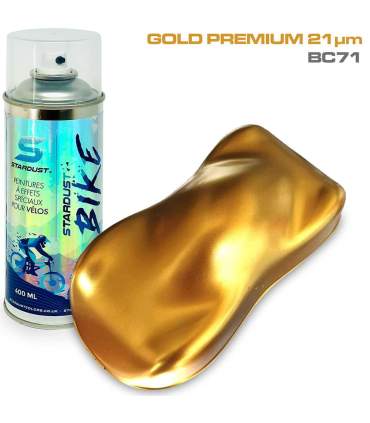 Metallisierter Effektlack für Fahrrad  in Aerosol– 32 Farbtöne Stardust Bike