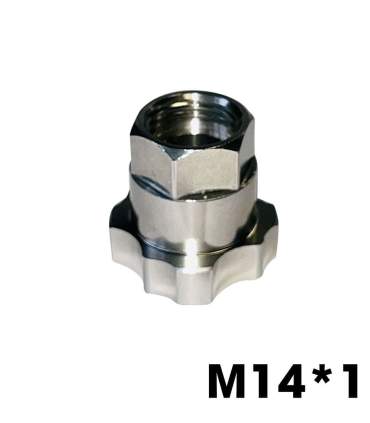 Nicht rostende Rohrverschraubungen aus Edelstahl für HVLP –Pistolen und für Einwegbecher aus der ECO-Palette