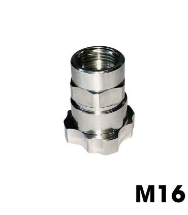 Nicht rostende Rohrverschraubungen aus Edelstahl für HVLP –Pistolen und für Einwegbecher aus der ECO-Palette