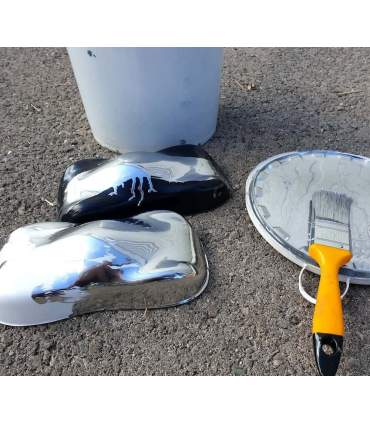 GO Chrome Spiegeleffektslack mit Einschichtpinsel