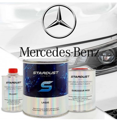 Mercedes Farbcode – 2C Autolack Farbcode in direkt glänz 2C Lack