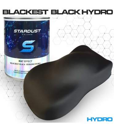 Blackest Black - schwarzer Polyurethan-Lack